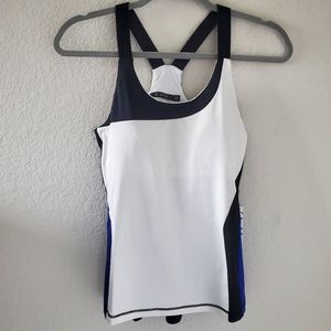 Satva rohi cami padded racer back tank NWT